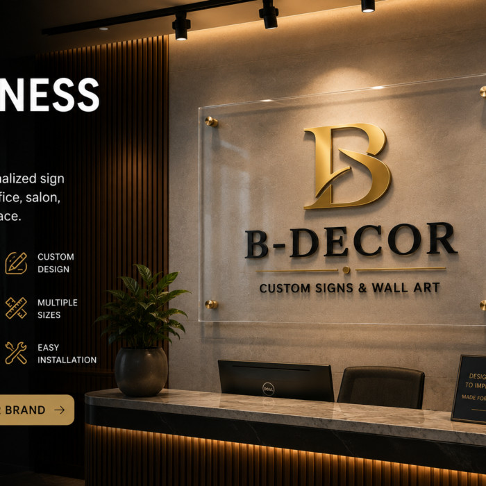 Custom Business Sign