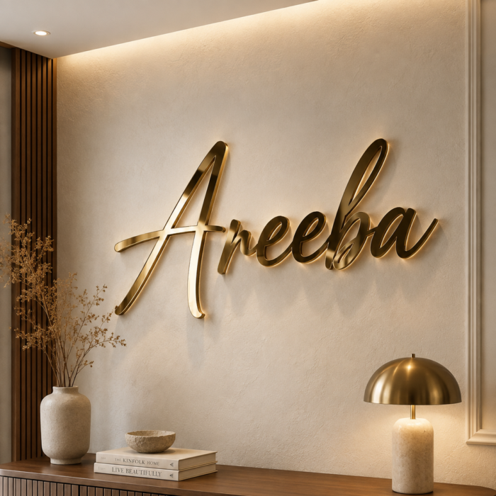 Custom Name Acrylic Sign