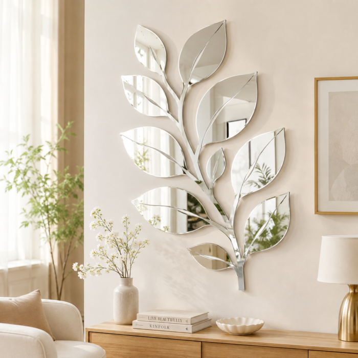 Premium Acrylic Leaf Mirror