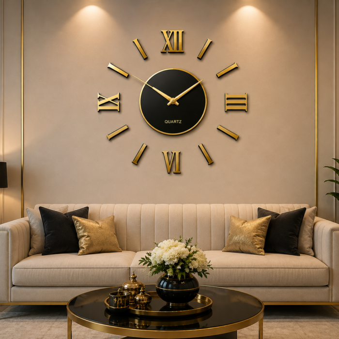 Premium Acrylic Roman Clock