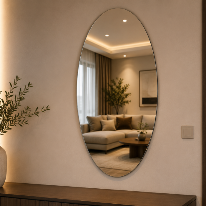 Unbreakable Self-Adhesive Acrylic Mirror